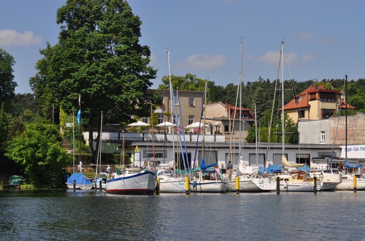 Hafen Segelclub Flakensee in Woltersdorf bei Erkner